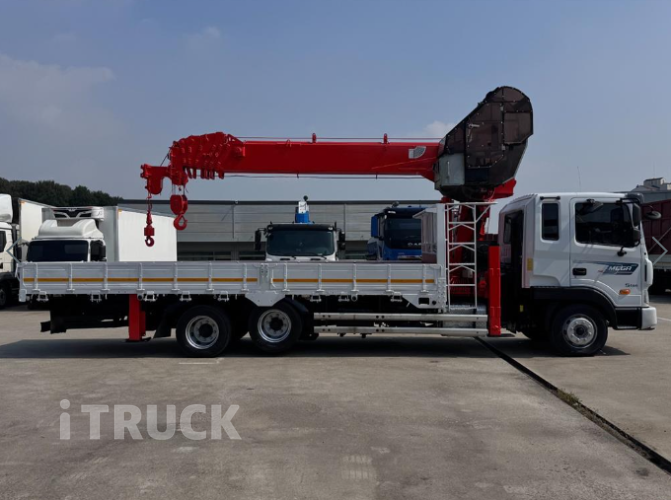 현대 카고크레인 광림 메가트럭 5톤 3