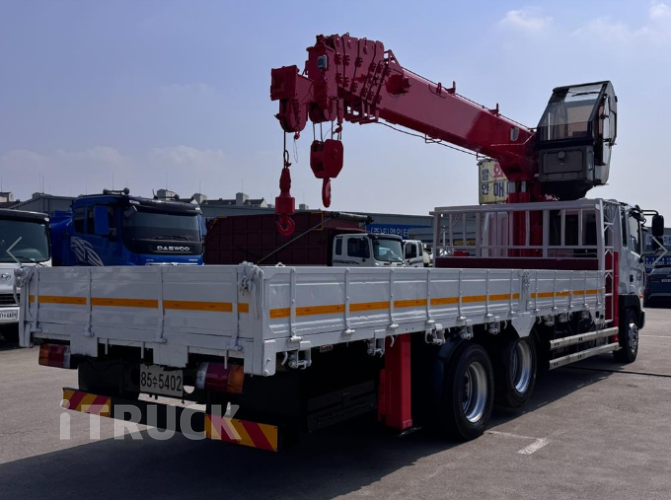 현대 카고크레인 광림 메가트럭 5톤 4