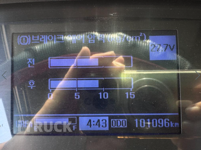 현대 카고크레인 광림 메가트럭 5톤 17