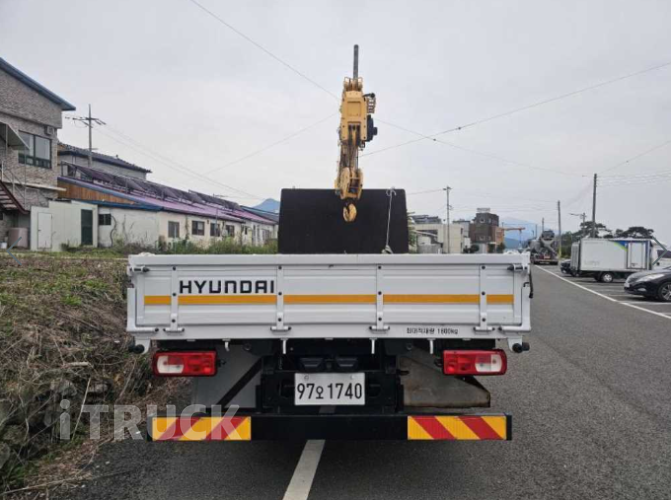 현대 카고크레인 수산중공업 18.1m 파비스 5톤 2