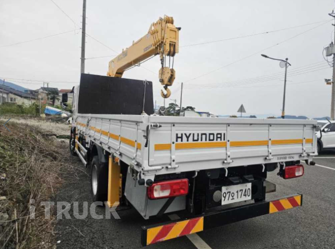 현대 카고크레인 수산중공업 18.1m 파비스 5톤 5