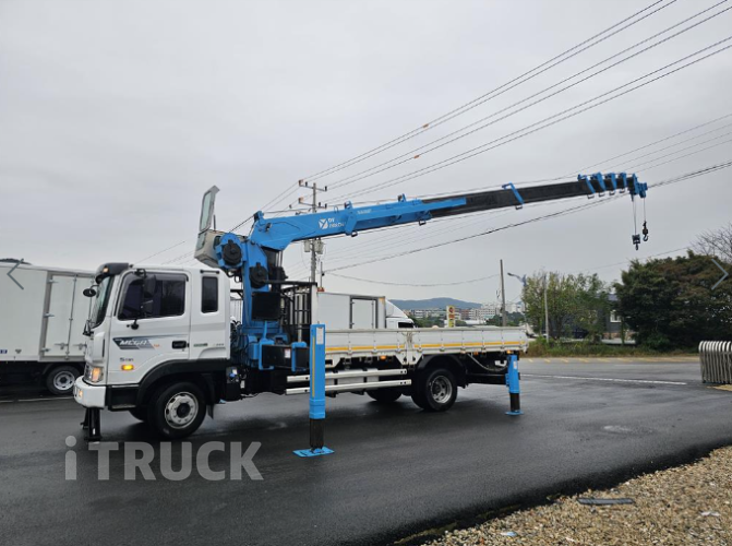 현대 카고크레인 동양 메가트럭 5톤 10