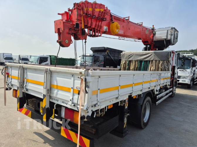 현대 카고크레인 광림 메가트럭 5톤 3