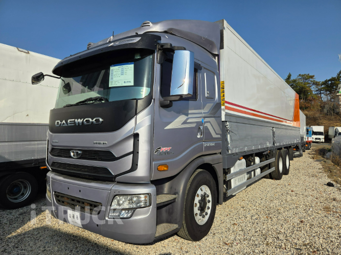 타타대우 프리마 420 십바리 윙바디 14톤 오토 1