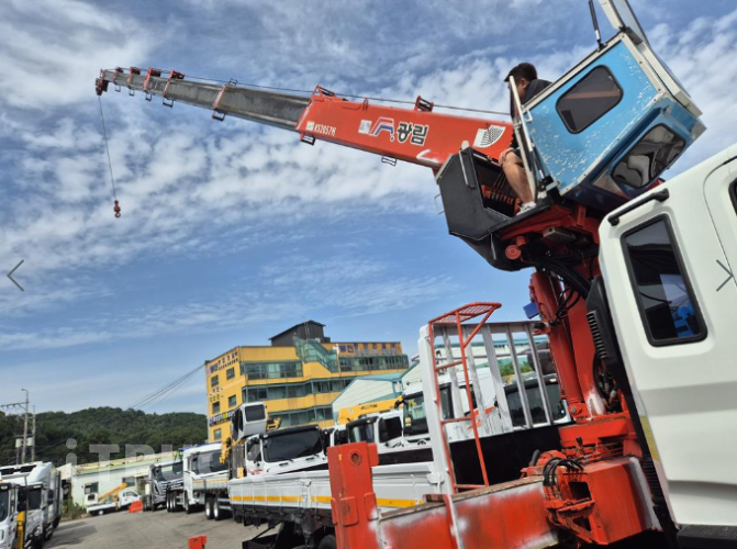 현대 카고크레인 없음(순정) 메가트럭 5톤 9