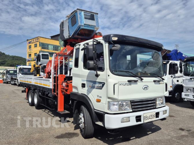 현대 카고크레인 없음(순정) 메가트럭 5톤 1