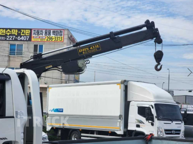 기아 카고크레인 동해기계항공 봉고3 1.2톤 6