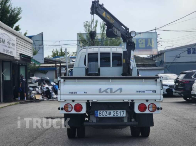 기아 카고크레인 동해기계항공 봉고3 1.2톤 2