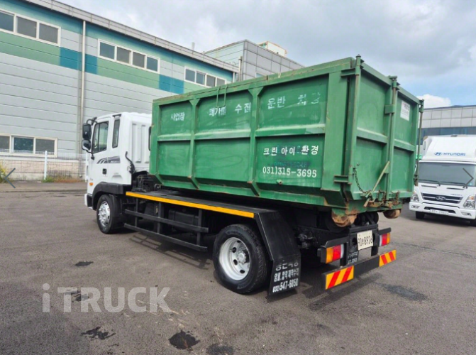 현대 메가트럭 암롤 250 5톤 수동 단바리 6