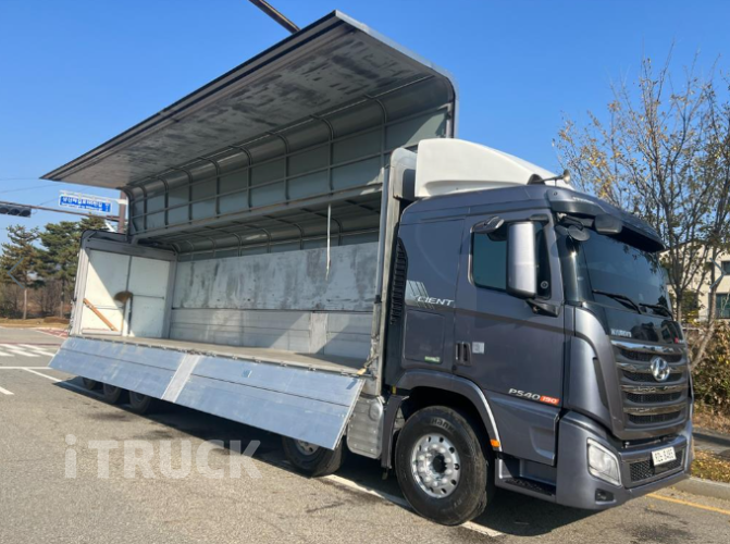 현대 엑시언트 후축 윙바디 25톤 오토 9