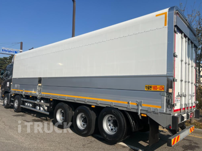 현대 엑시언트 후축 윙바디 25톤 오토 4