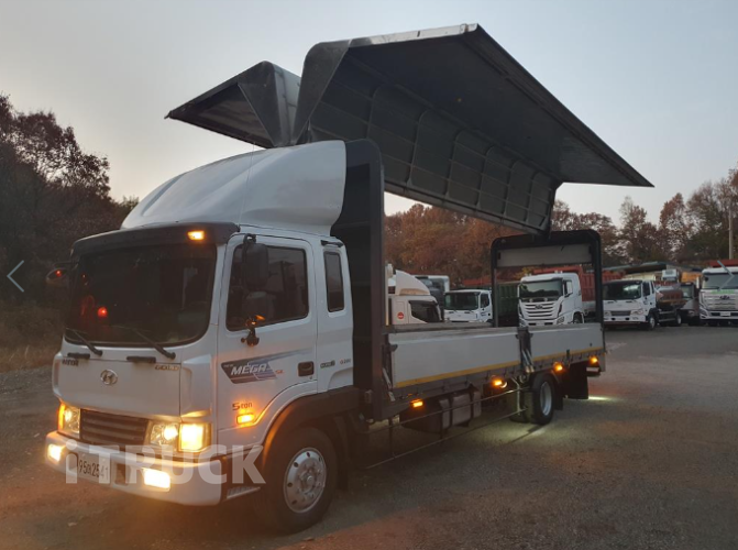 현대 메가트럭 280 단바리 윙바디 5톤 수동 8