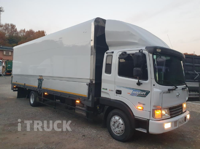현대 메가트럭 280 단바리 윙바디 5톤 수동 1
