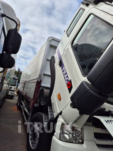 현대 트라고 420 십바리 윙바디 14톤 오토 4