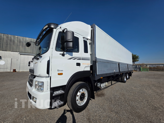 현대 메가트럭 와이드캡 280 후축 윙바디 4.5톤 수동 3