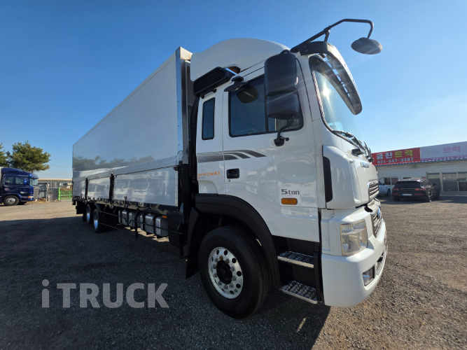 현대 메가트럭 와이드캡 280 후축 윙바디 4.5톤 수동