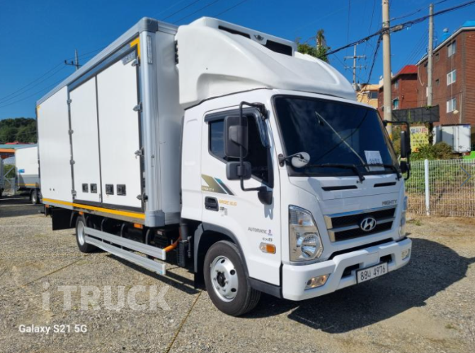 현대 올뉴마이티 3.5톤 광폭 냉동탑 1