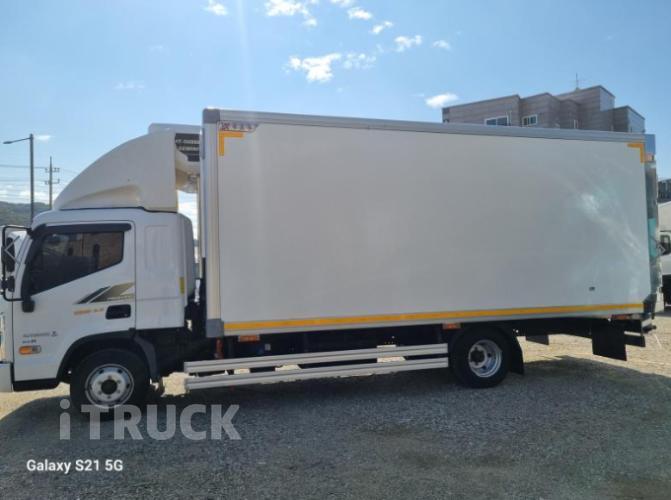 현대 올뉴마이티 3.5톤 광폭 냉동탑 4