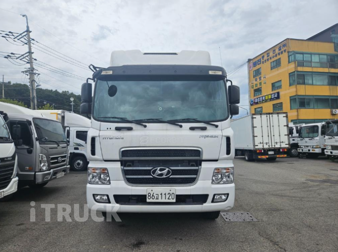 현대 메가트럭 와이드캡 300 후축 냉동탑 5톤 수동 2