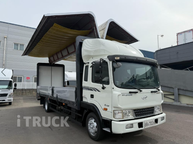 현대 메가트럭 250 단바리 윙바디 5톤 수동 10