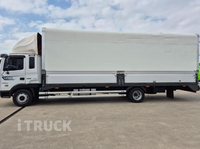 현대 메가트럭 280 단바리 윙바디 5톤 수동 4