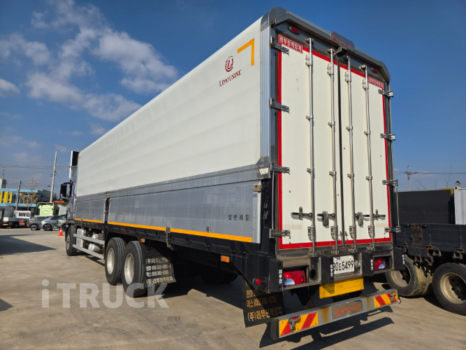 타타대우 프리마 420 후축 윙바디 14톤 오토 2