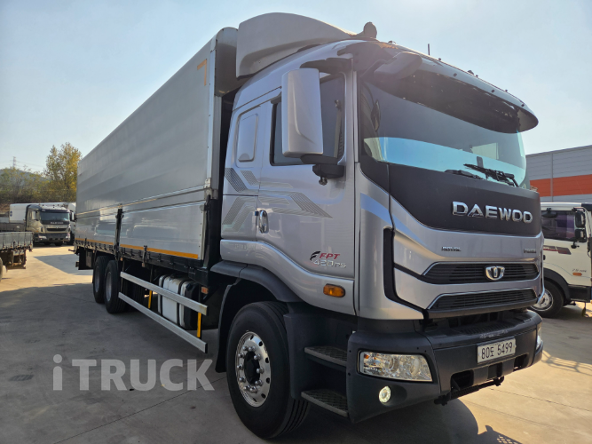 타타대우 프리마 420 후축 윙바디 14톤 오토 5