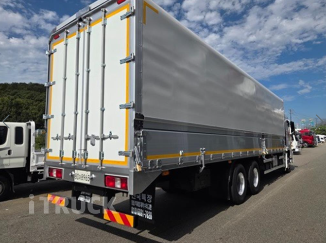 현대 엑시언트 430 단바리 윙바디 14톤 오토 2