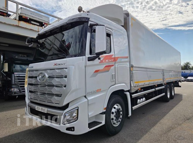 현대 엑시언트 430 단바리 윙바디 14톤 오토 0