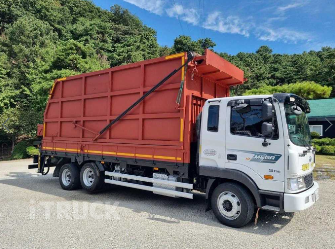 현대 메가트럭 집게차 280 5톤 수동 없음(순정) 2