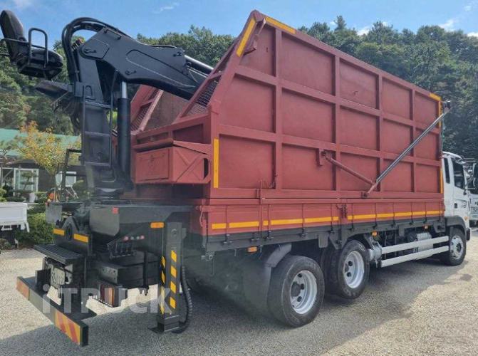 현대 메가트럭 집게차 280 5톤 수동 없음(순정) 4