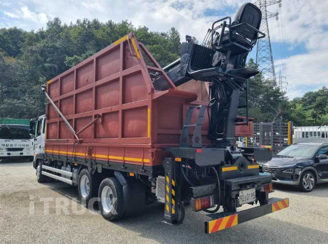 현대 메가트럭 집게차 280 5톤 수동 없음(순정) 3