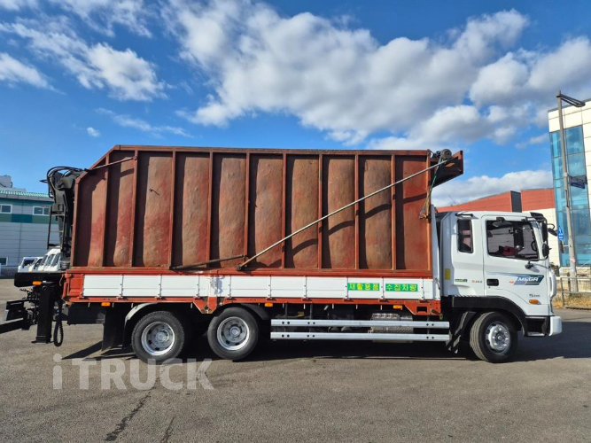 현대 메가트럭 집게차 280 5톤 수동 없음(순정) 3