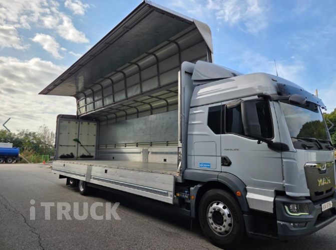 만 TGM 320 후축 윙바디 12.5톤 오토 5