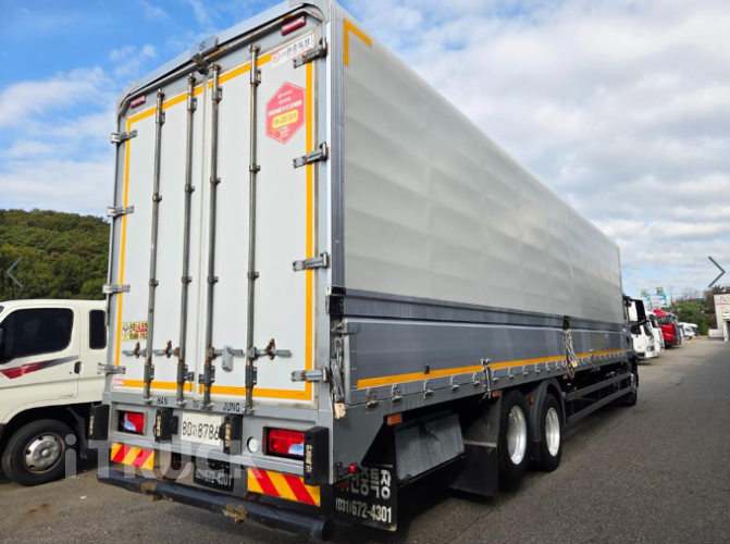 만 TGM 320 후축 윙바디 12.5톤 오토 2