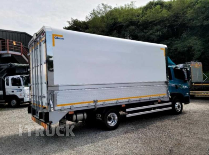 타타대우 더쎈 3.5톤 광폭 윙바디 슬리퍼캡(더블캡, 크루캡) 6