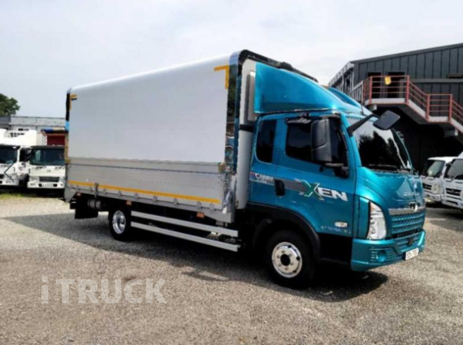 타타대우 더쎈 3.5톤 광폭 윙바디 슬리퍼캡(더블캡, 크루캡) 1