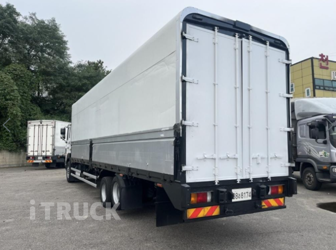 현대 메가트럭 와이드캡 300 후축 윙바디 6.5톤 수동 4