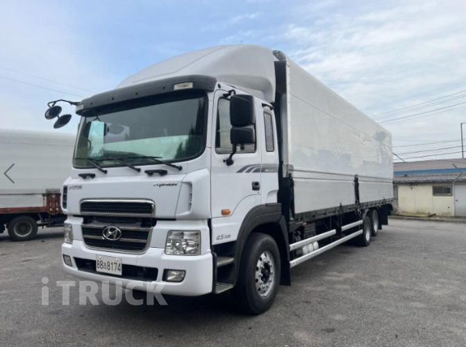 현대 메가트럭 와이드캡 300 후축 윙바디 6.5톤 수동