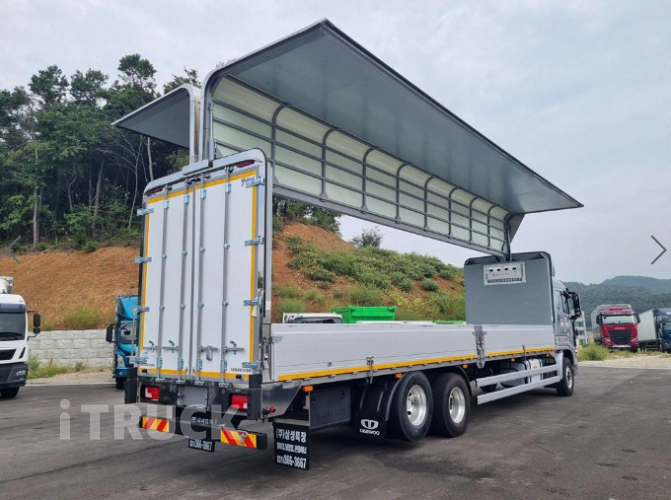 타타대우 맥쎈 320 후축 윙바디 6.5톤 오토 11