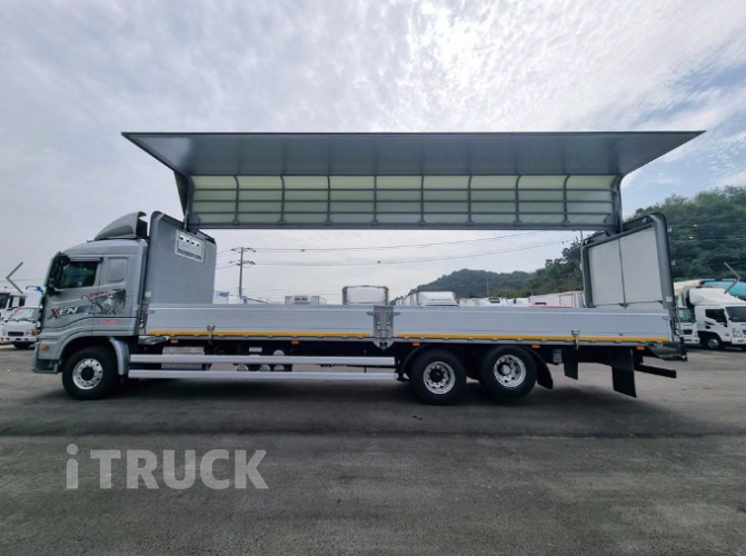 타타대우 맥쎈 320 후축 윙바디 6.5톤 오토 10