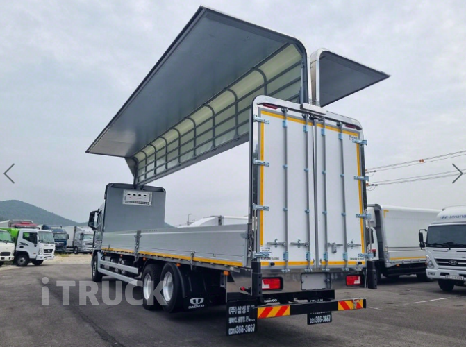 타타대우 맥쎈 320 후축 윙바디 6.5톤 오토 12