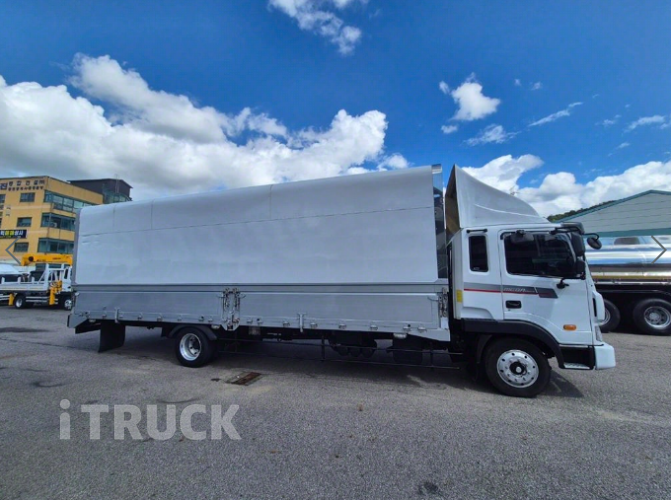 현대 메가트럭 270 단바리 윙바디 5톤 수동 6