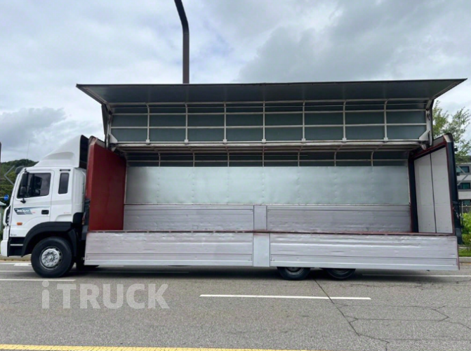 현대 메가트럭 와이드캡 280 후축 윙바디 5톤 수동 8