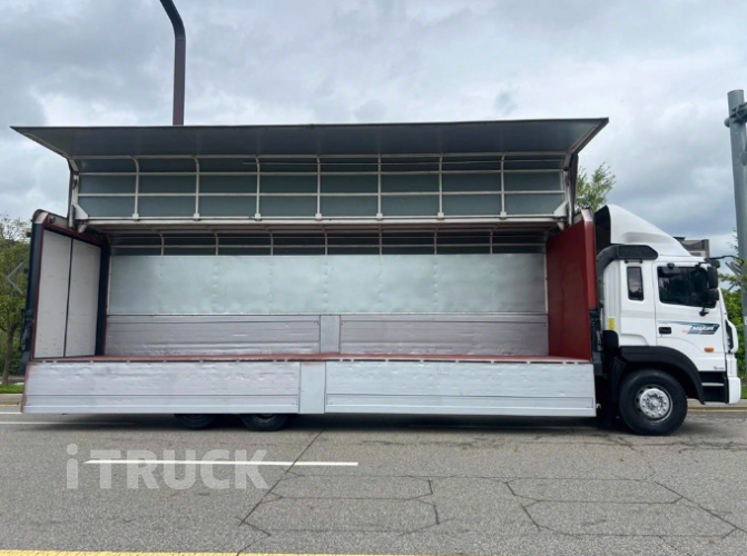 현대 메가트럭 와이드캡 280 후축 윙바디 5톤 수동 7