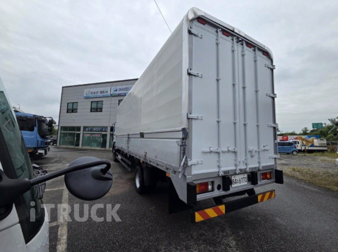 현대 메가트럭 와이드캡 260 단바리 윙바디 5톤 수동 4