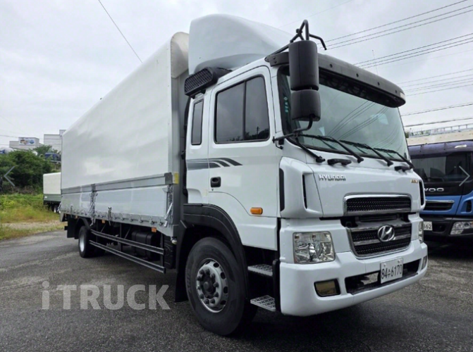 현대 메가트럭 와이드캡 260 단바리 윙바디 5톤 수동 1