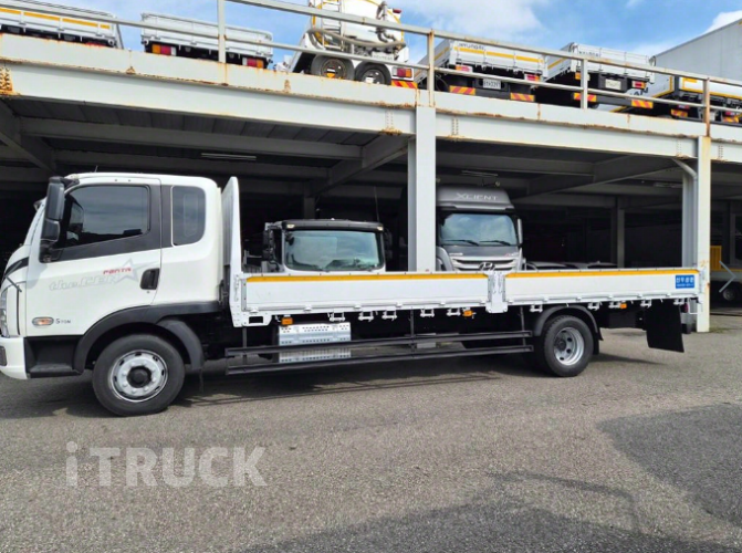 타타대우 더쎈 4톤 광폭 카고 슬리퍼캡(더블캡, 크루캡) 6