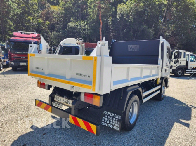 현대 올뉴마이티 화물덤프 3.5톤 4