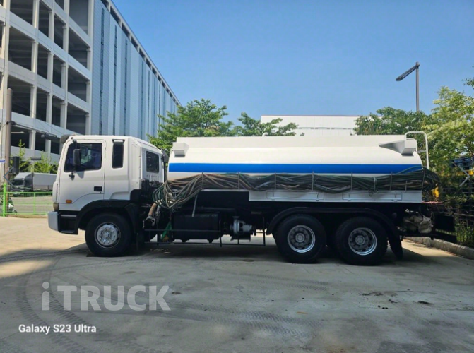 현대 살수차 슈퍼트럭 스텐탱크 14,400L 수동 6